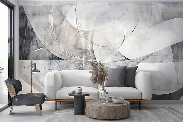 Art gris et blanc Art gris et blanc