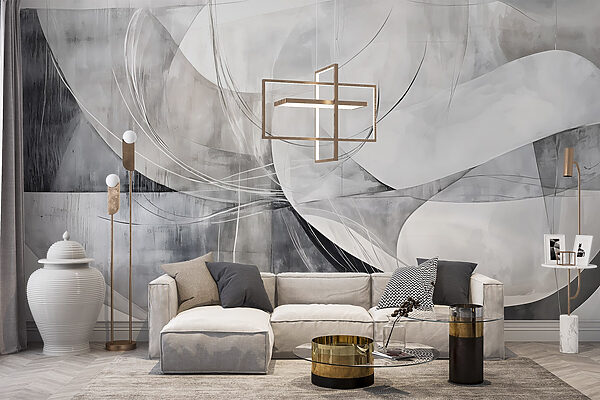 Art gris et blanc Art gris et blanc