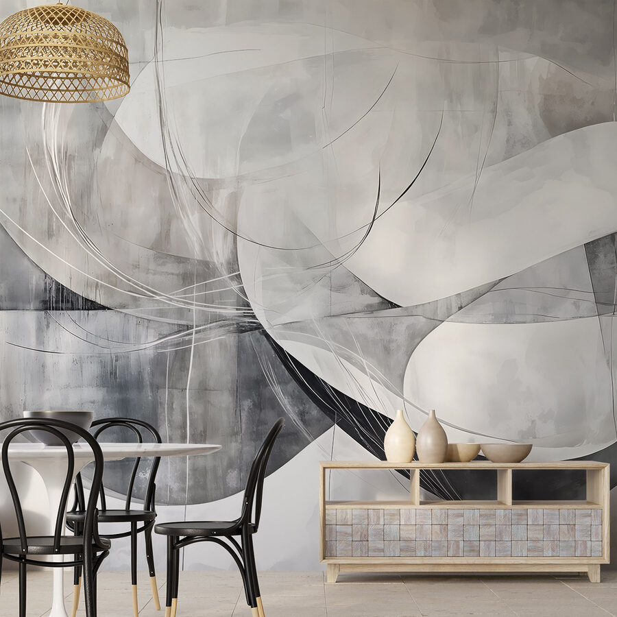 Art gris et blanc