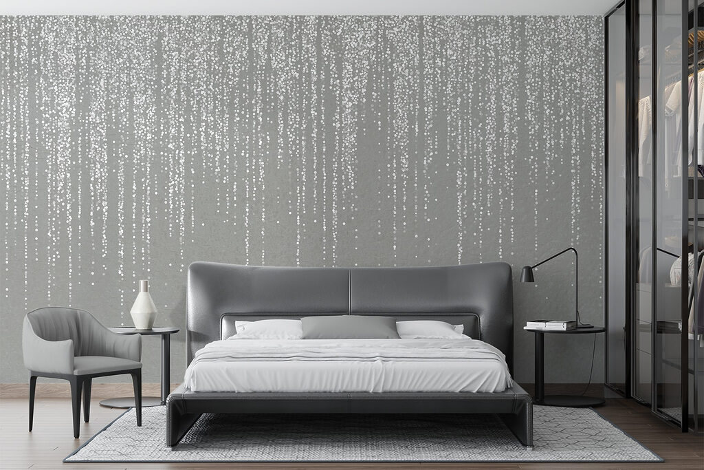 White specks from a grey surface White specks from a grey surface