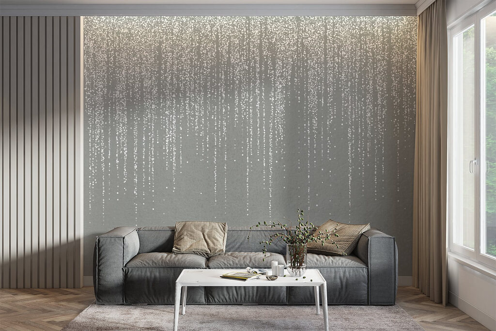 White specks from a grey surface White specks from a grey surface