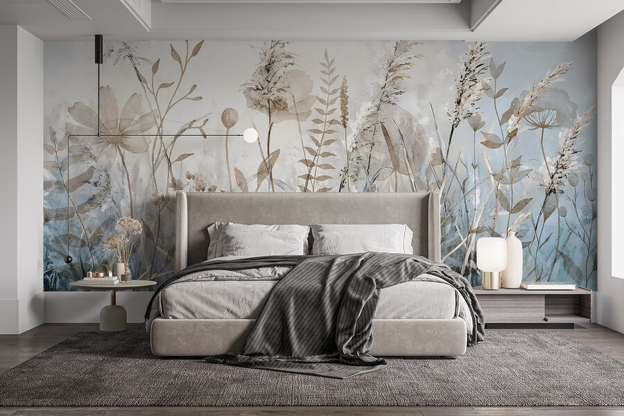 Peinture de fleurs et de plantes
