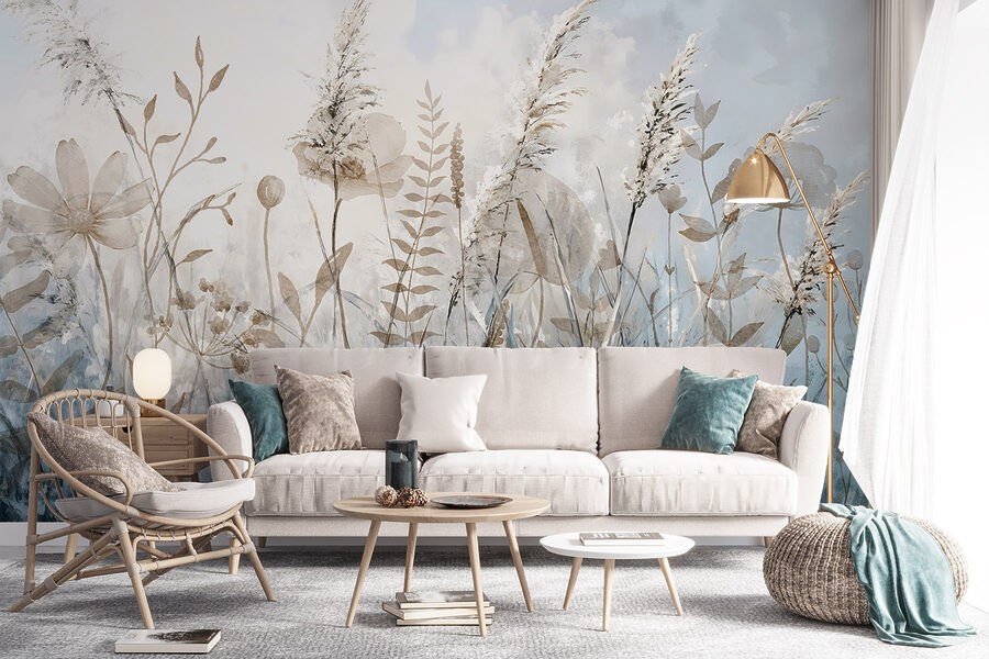 Peinture de fleurs et de plantes