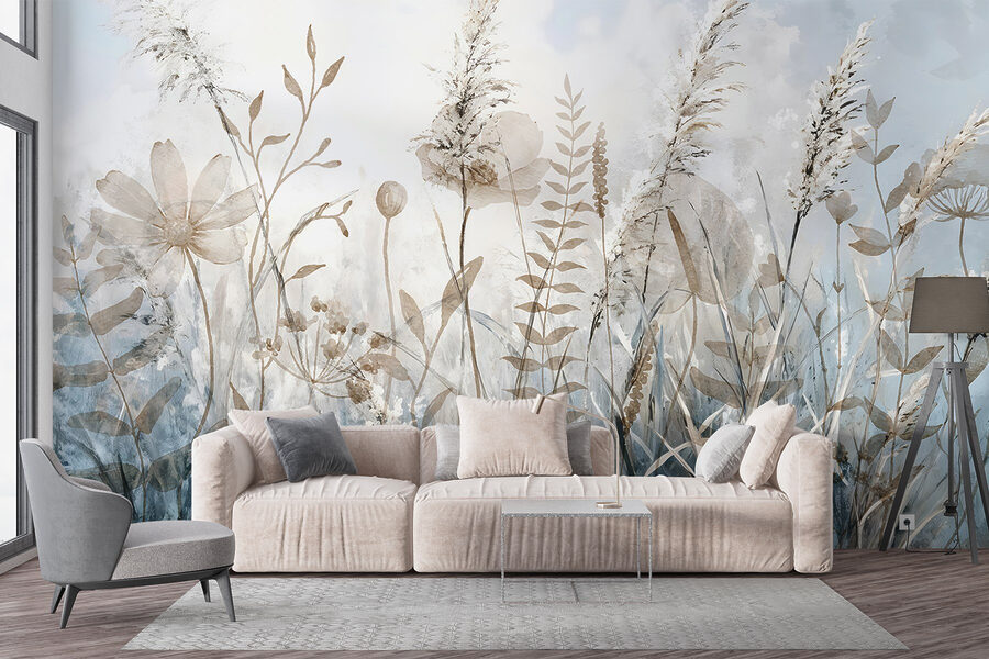 Peinture de fleurs et de plantes