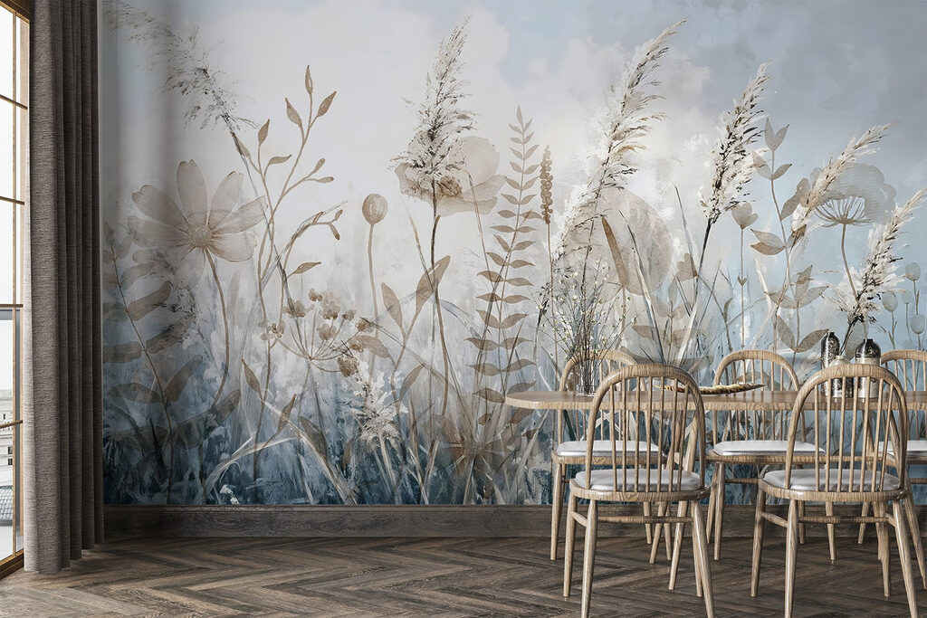 Painting of flowers and plants Painting of flowers and plants