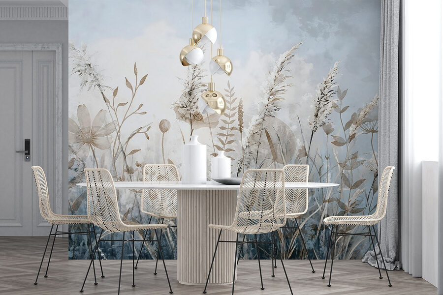 Peinture de fleurs et de plantes