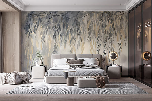 Peinture d'une branche d'arbre Peinture d'une branche d'arbre