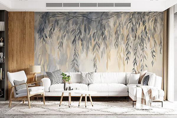 Peinture d'une branche d'arbre Peinture d'une branche d'arbre