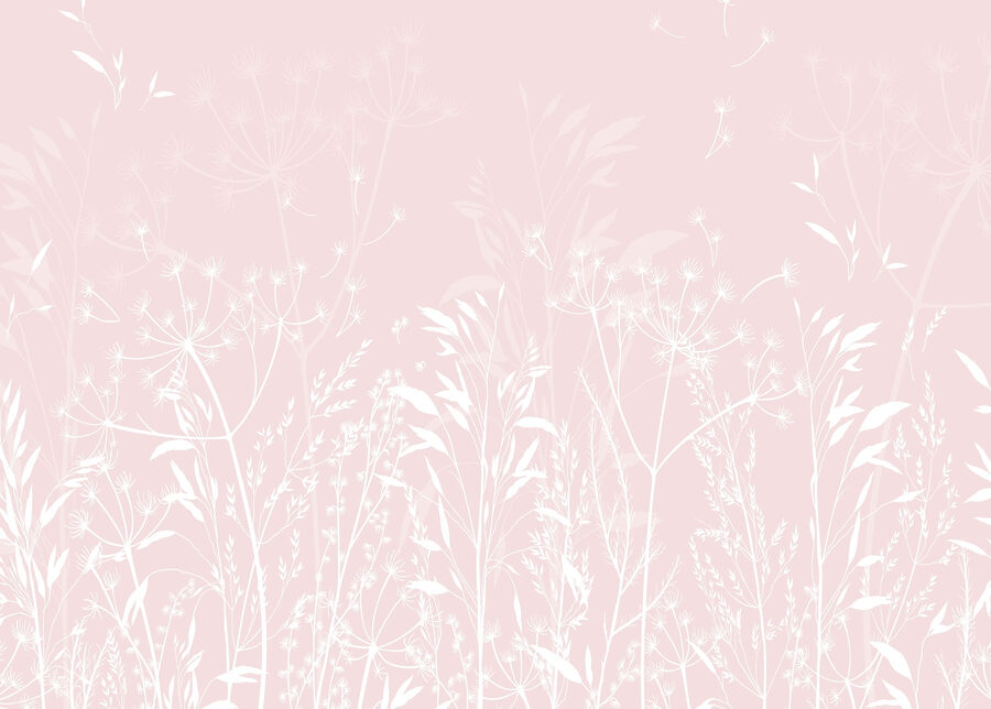 Flore délicate sur fond doux