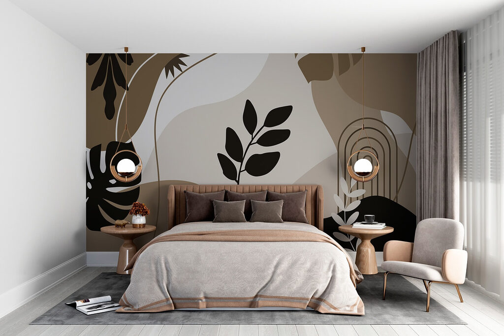 Natural forms in earth tones