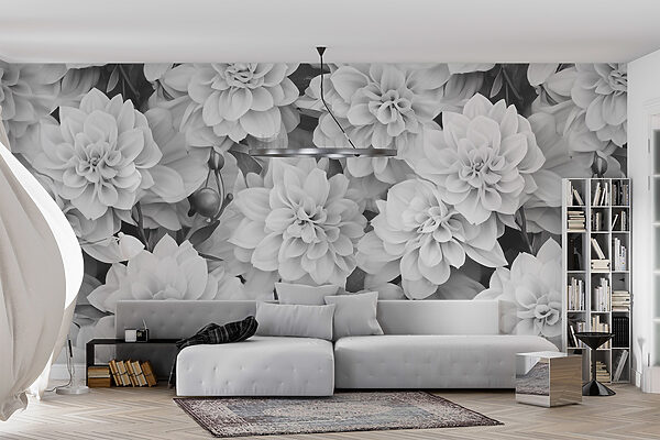 Groupe de fleurs blanches Groupe de fleurs blanches