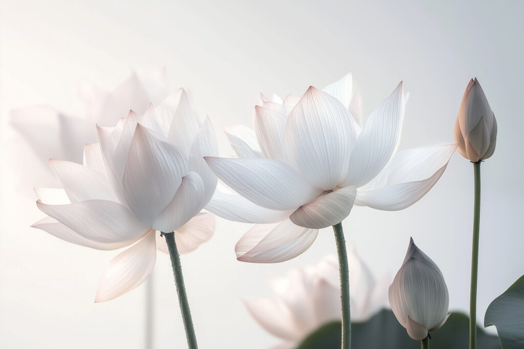 Des fleurs délicates aux teintes douces Des fleurs délicates aux teintes douces