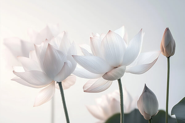 Des fleurs délicates aux teintes douces Des fleurs délicates aux teintes douces