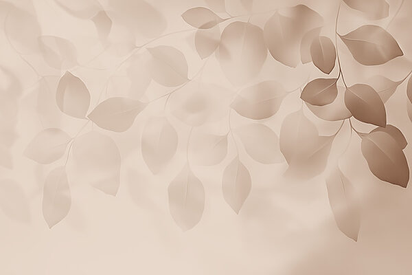Feuilles douces dans des teintes tendres Feuilles douces dans des teintes tendres