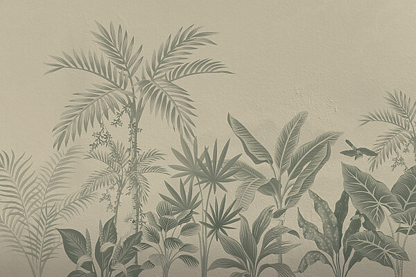 Papier peint avec des plantes Papier peint avec des plantes