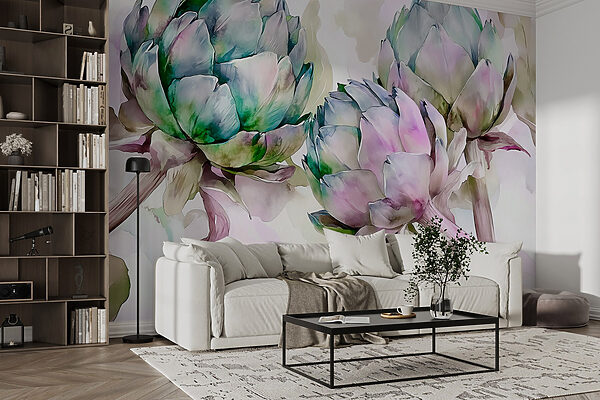 Artichauts d'art sur fond blanc Artichauts d'art sur fond blanc