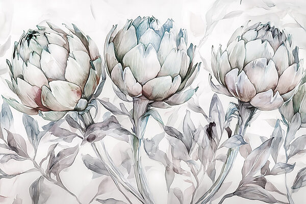 Aquarelle de fleurs Aquarelle de fleurs