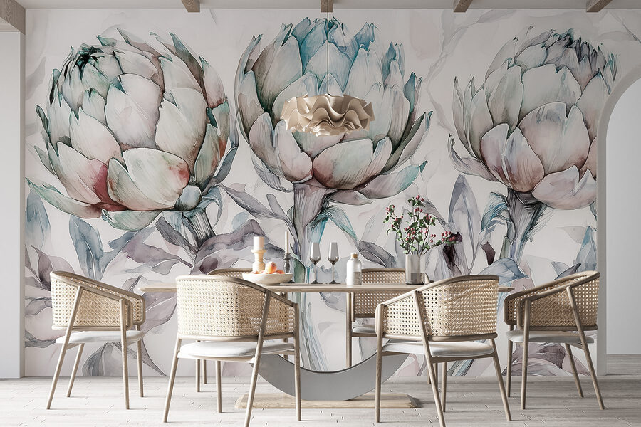 Aquarelle de fleurs