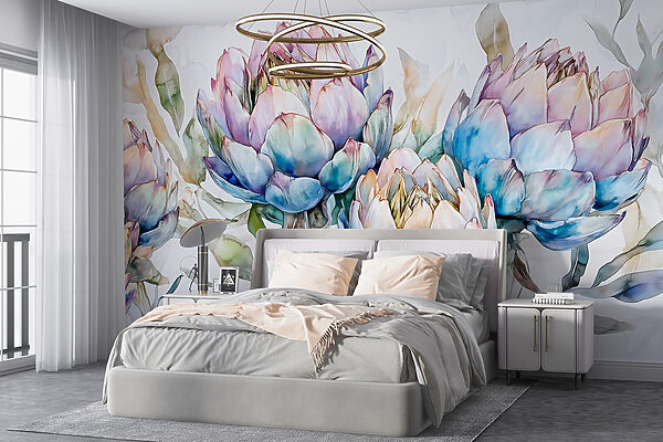 Fleurs délicates dans des tons pastel doux Fleurs délicates dans des tons pastel doux
