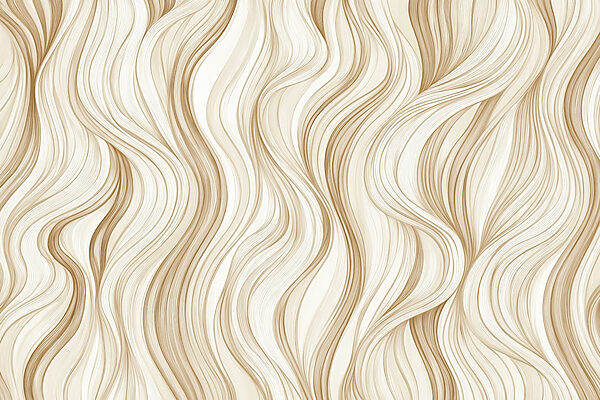 Motif ondulé blanc et brun Motif ondulé blanc et brun