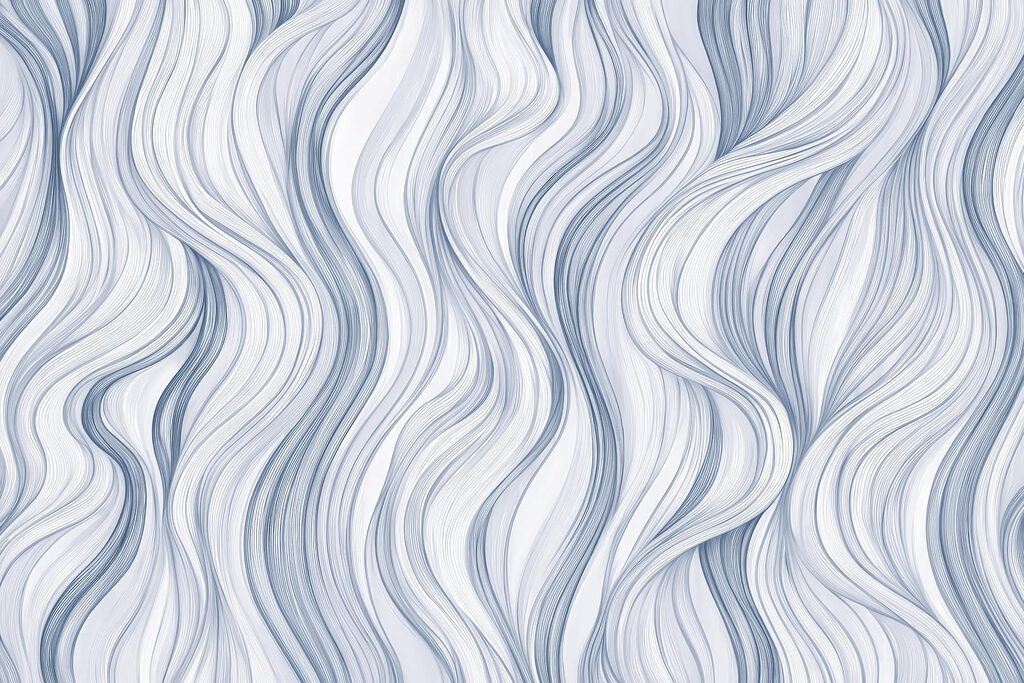 Motif ondulé blanc et bleu Motif ondulé blanc et bleu