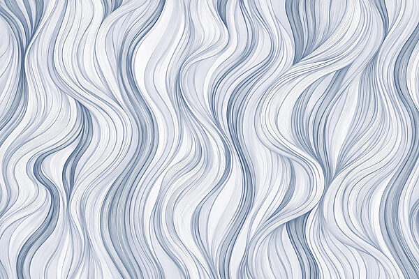 Motif ondulé blanc et bleu Motif ondulé blanc et bleu