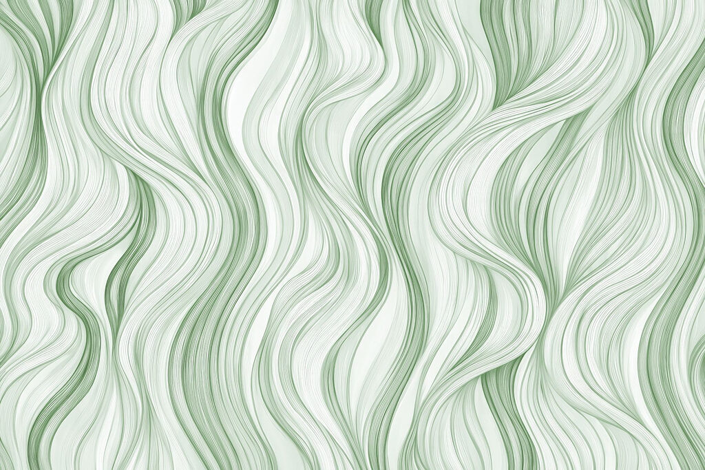 Motif ondulé vert et blanc Motif ondulé vert et blanc