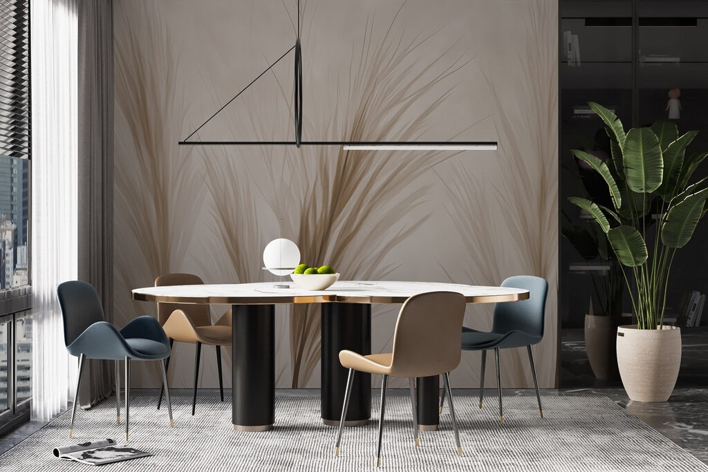 Delicate grass against a soft background Delicate grass against a soft background