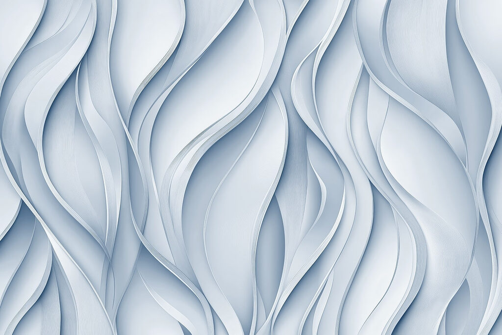 Lignes ondulées blanches et grises Lignes ondulées blanches et grises