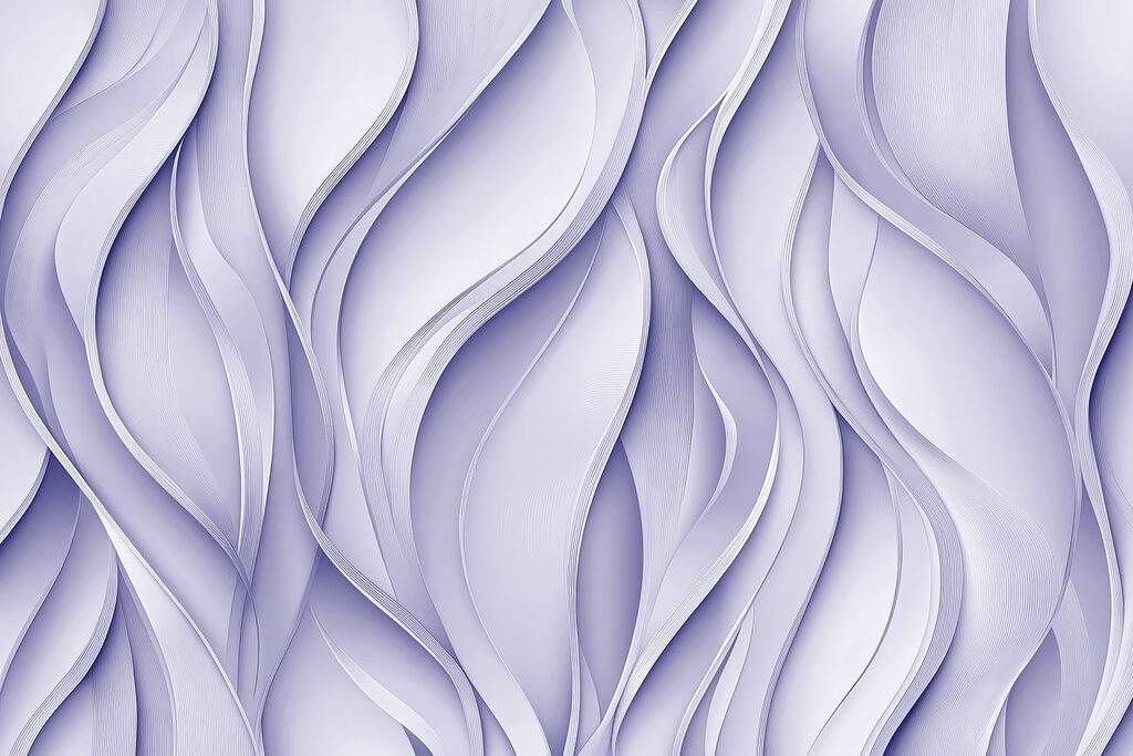 Motif ondulé blanc et violet Motif ondulé blanc et violet