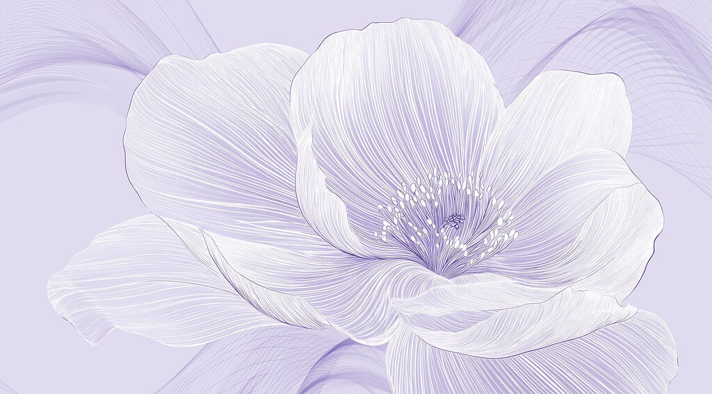 Fleur délicate aux détails fluides Fleur délicate aux détails fluides