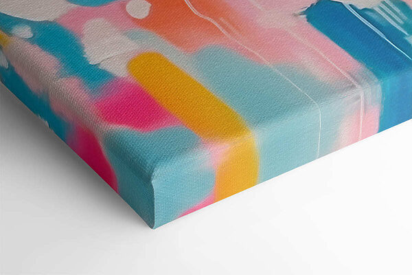 Éclaboussures de peinture colorée sur une surface blanche Éclaboussures de peinture colorée sur une surface blanche