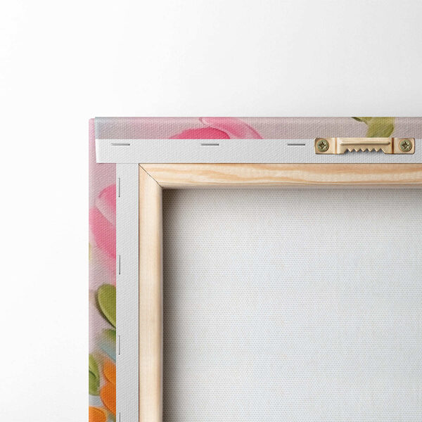 Peinture de fleurs sur une surface blanche Peinture de fleurs sur une surface blanche