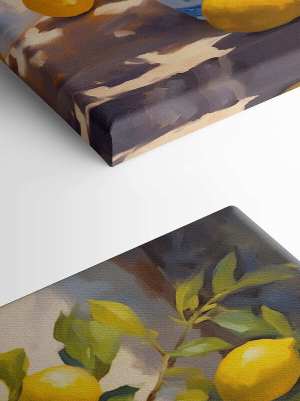 Peinture de citrons dans un vase s41790pmlfn 600x800 - Peinture de citrons dans un vase
