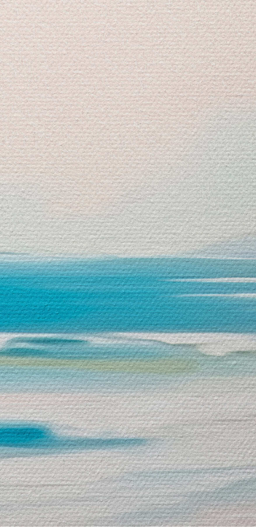 Plage avec vagues et sable
