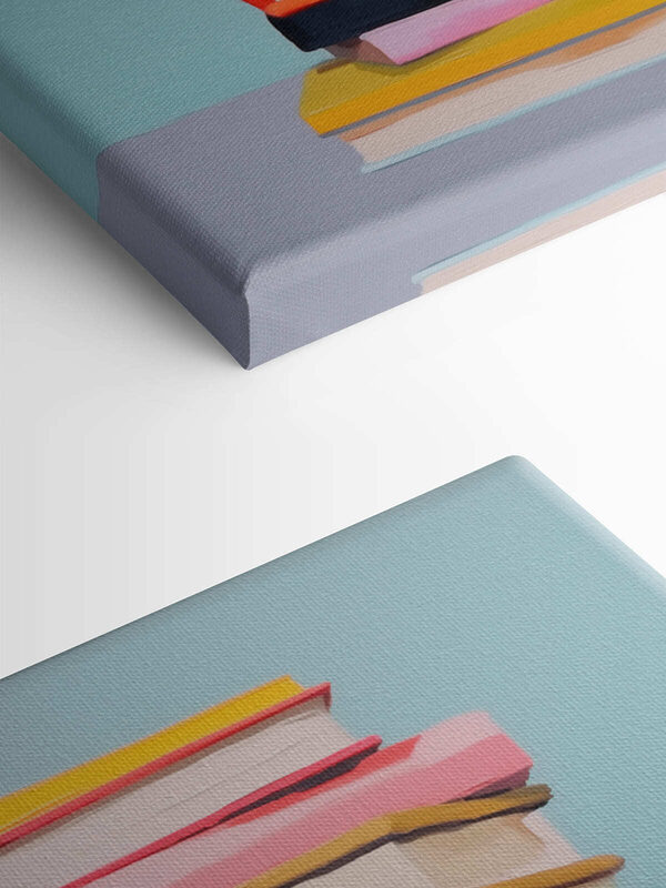 Pile de livres sur une table Pile de livres sur une table