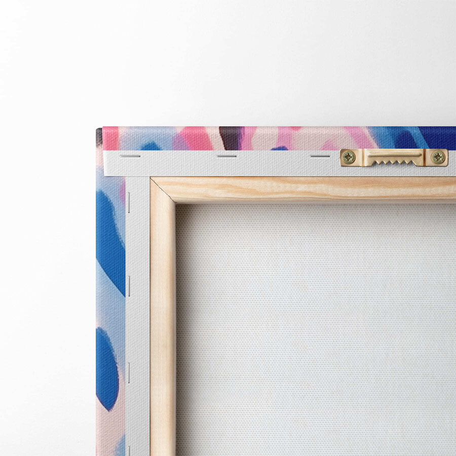 Motif coloré sur une surface