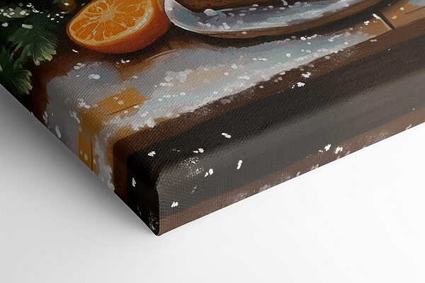 Nourriture et bougies sur une table Nourriture et bougies sur une table