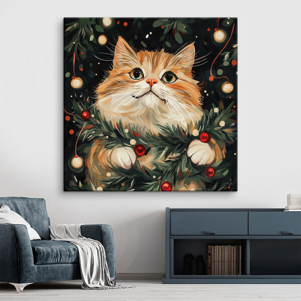 Chat dans un arbre Chat dans un arbre