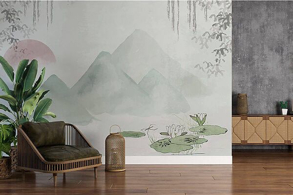 Peinture de montagnes et d'eau Peinture de montagnes et d'eau