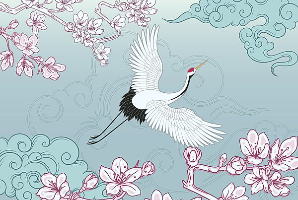 Oiseau volant dans les airs Oiseau volant dans les airs