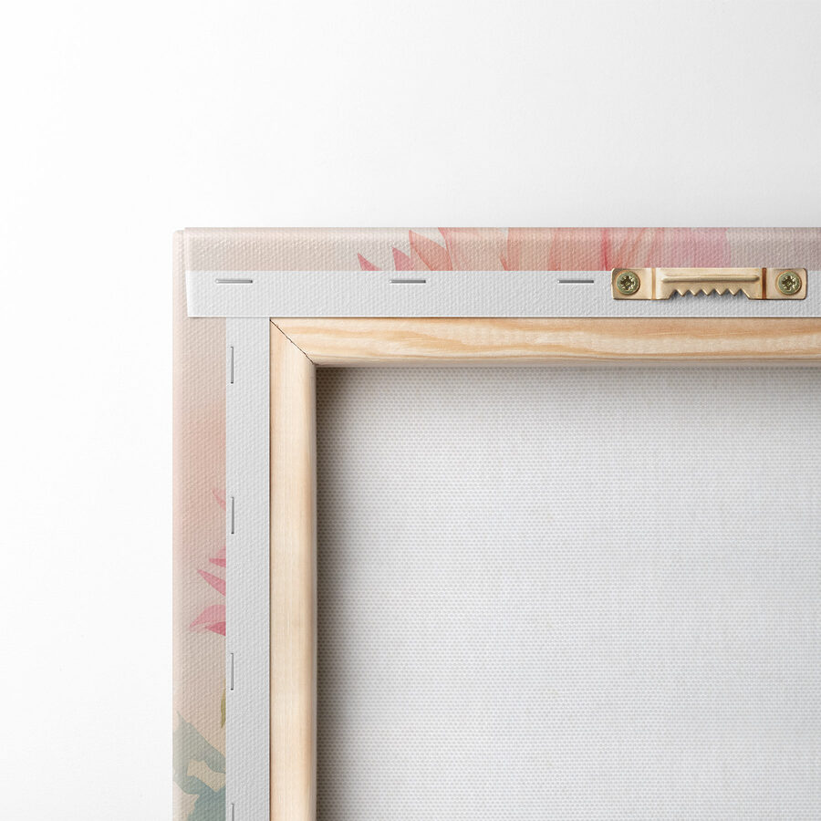Peinture de fleurs sur une surface blanche Peinture de fleurs sur une surface blanche