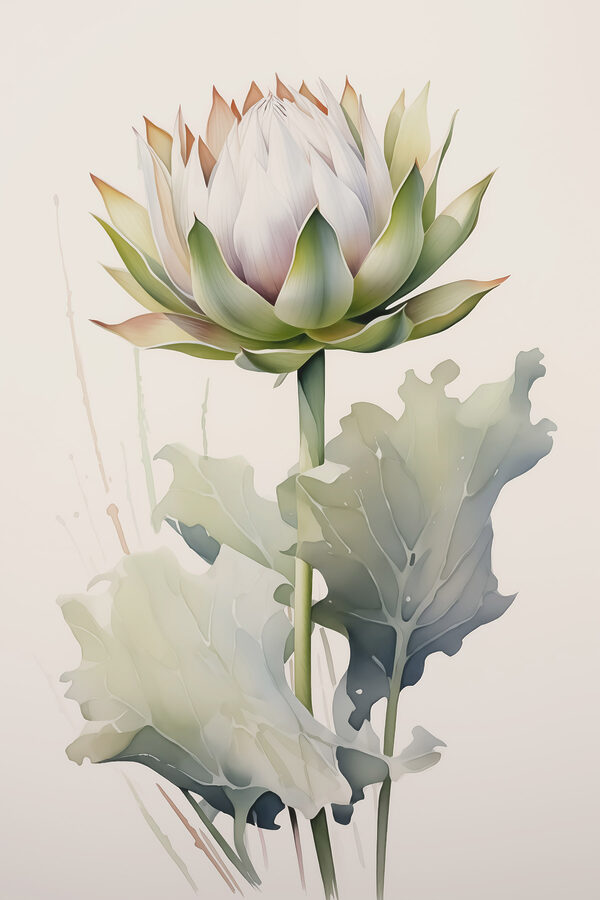 Peinture d'une fleur Peinture d'une fleur