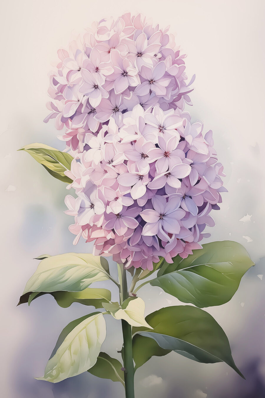 Fleurs délicates dans des tons pastel doux Fleurs délicates dans des tons pastel doux