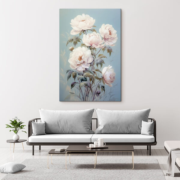 Peinture de fleurs blanches Peinture de fleurs blanches