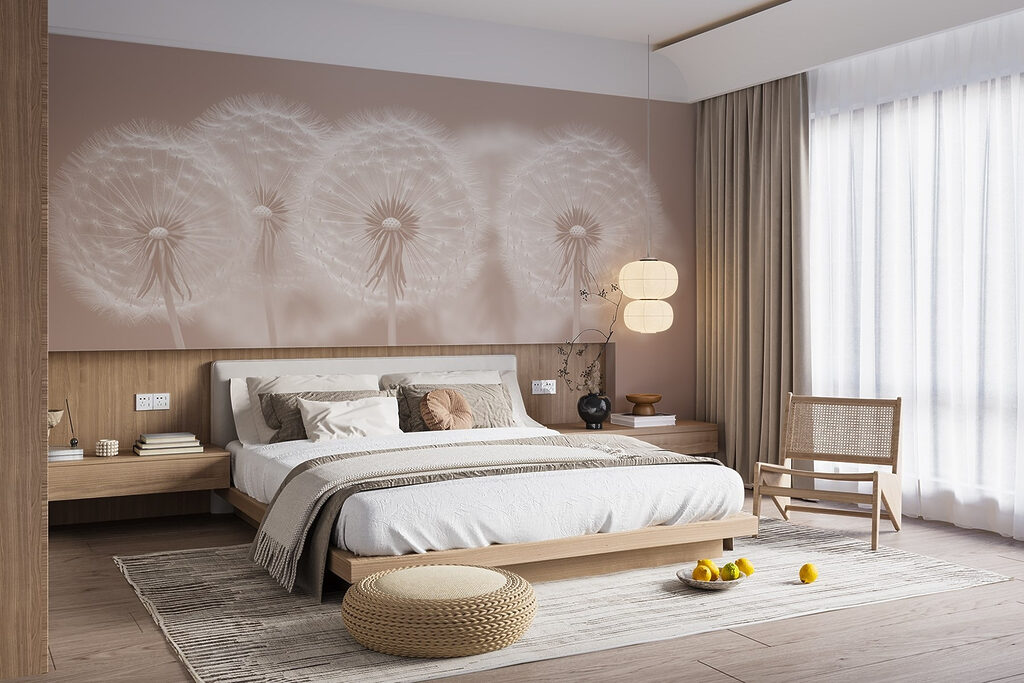 Group of dandelions Group of dandelions