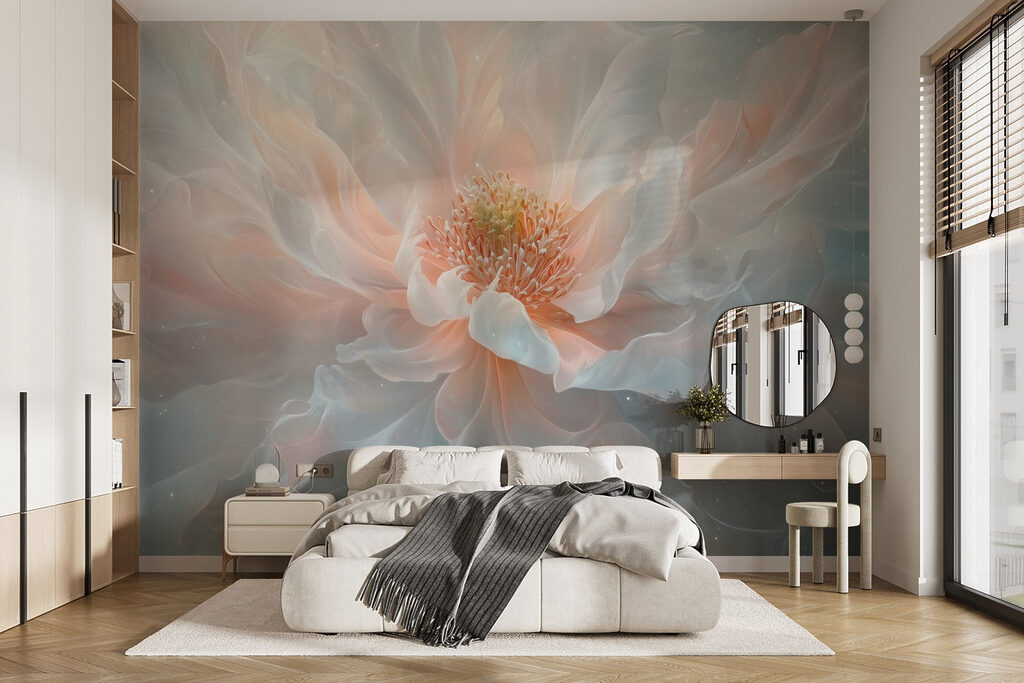 Delicate petals in soft hues