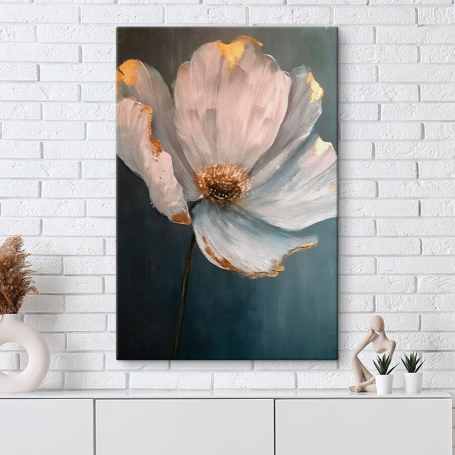Peinture d'une fleur