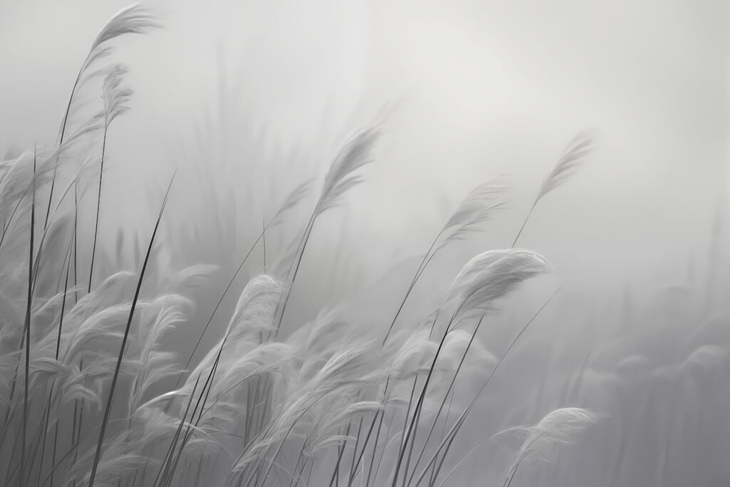 Les herbes douces se balancent dans la brise légère Les herbes douces se balancent dans la brise légère
