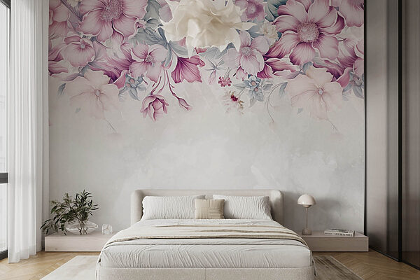 L'élégance florale dans des tons pastels. L'élégance florale dans des tons pastels.